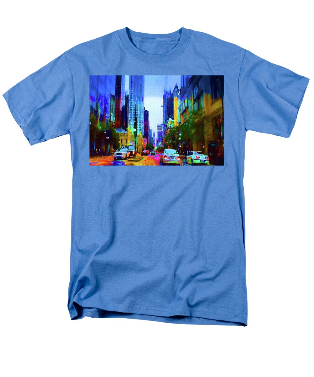 Michigan Ave - Men's T-Shirt  (Regular Fit)