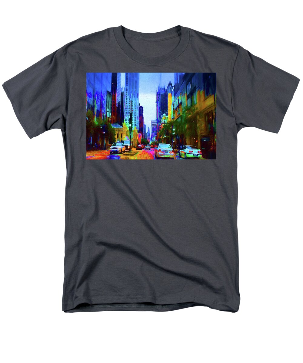 Michigan Ave - Men's T-Shirt  (Regular Fit)