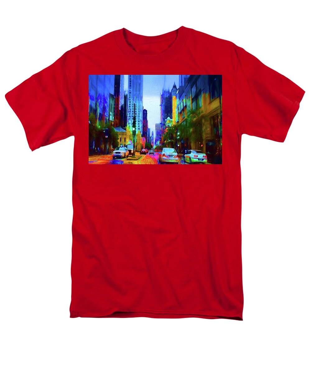 Michigan Ave - Men's T-Shirt  (Regular Fit)