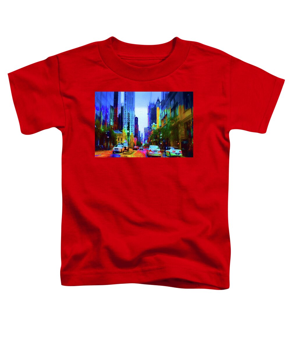 Michigan Ave - Toddler T-Shirt