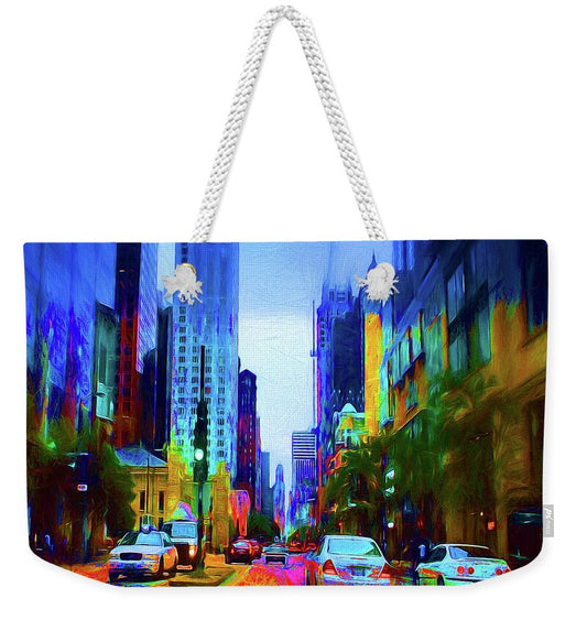 Michigan Ave - Weekender Tote Bag