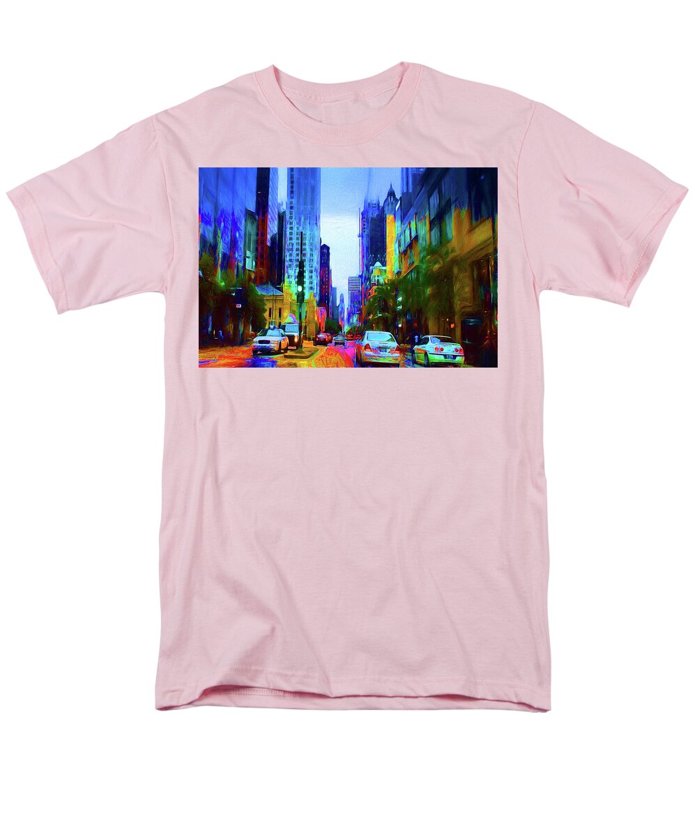 Michigan Ave - Men's T-Shirt  (Regular Fit)