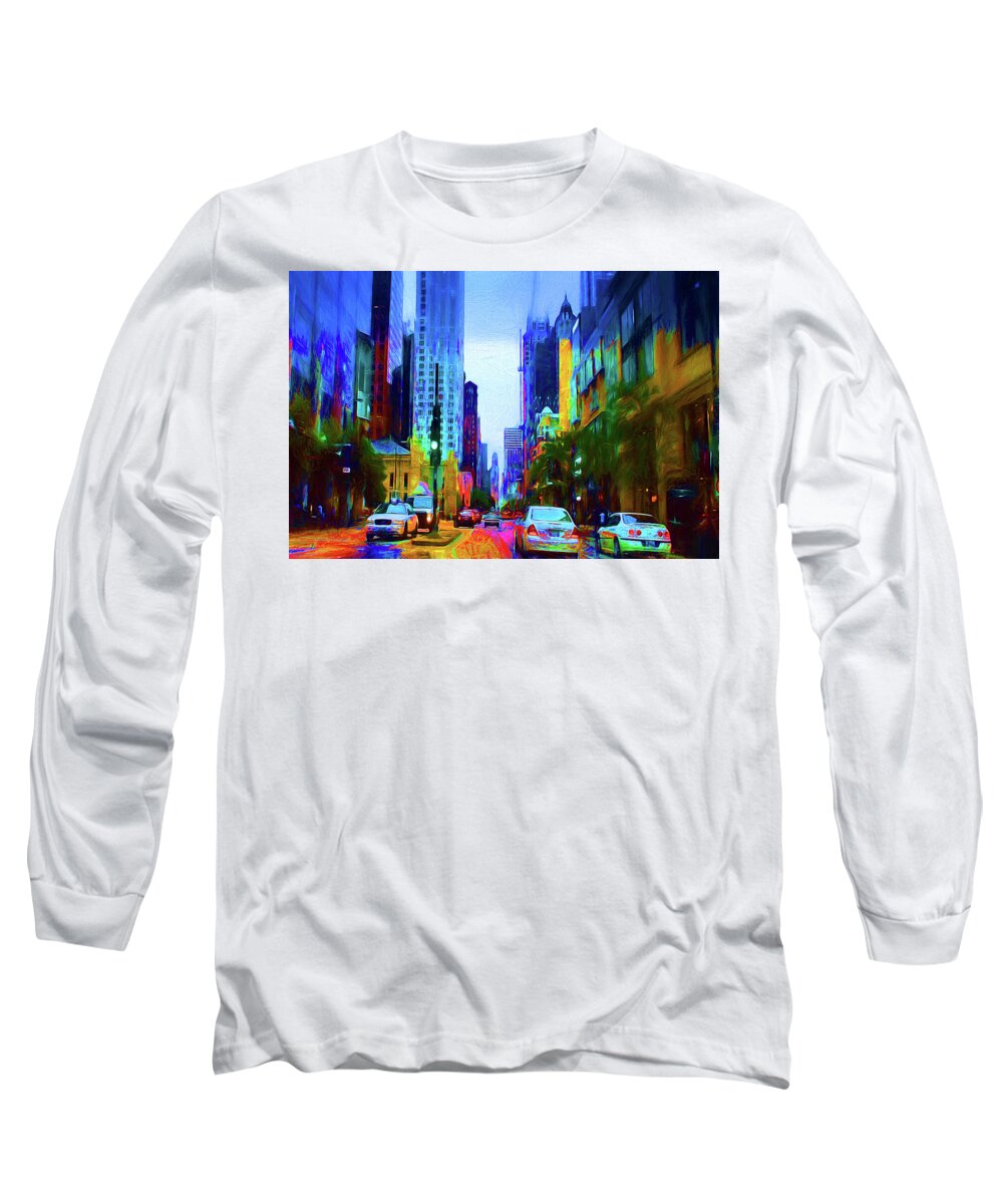 Michigan Ave - Long Sleeve T-Shirt