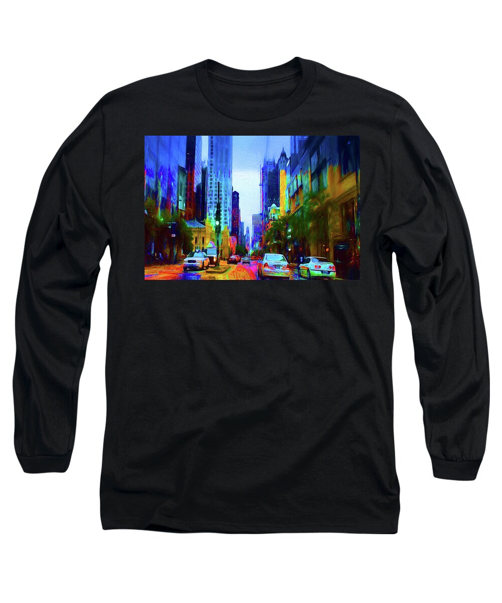 Michigan Ave - Long Sleeve T-Shirt