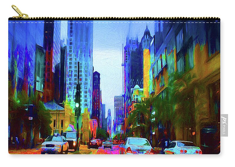 Michigan Ave - Zip Pouch