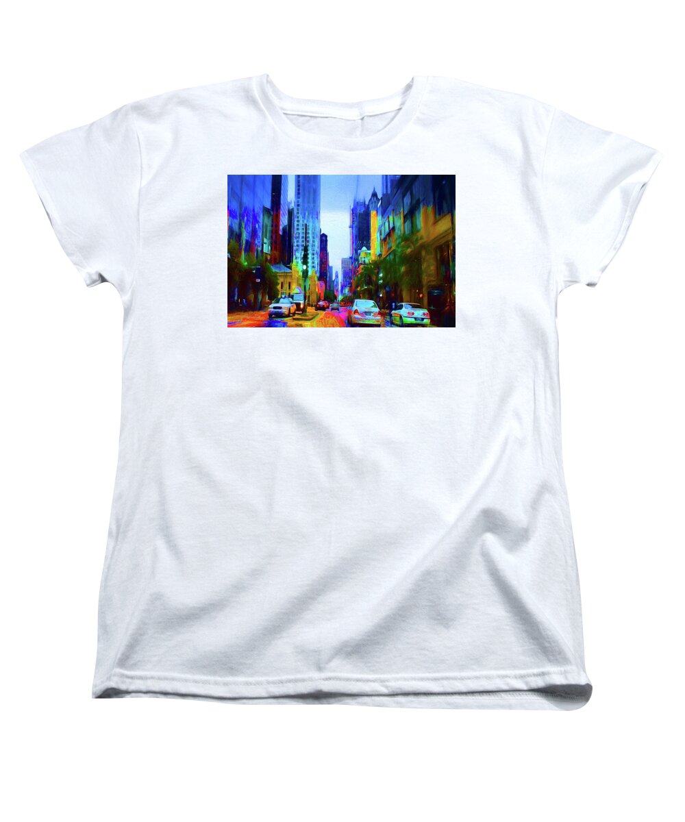 Michigan Ave - Women's T-Shirt (Standard Fit)