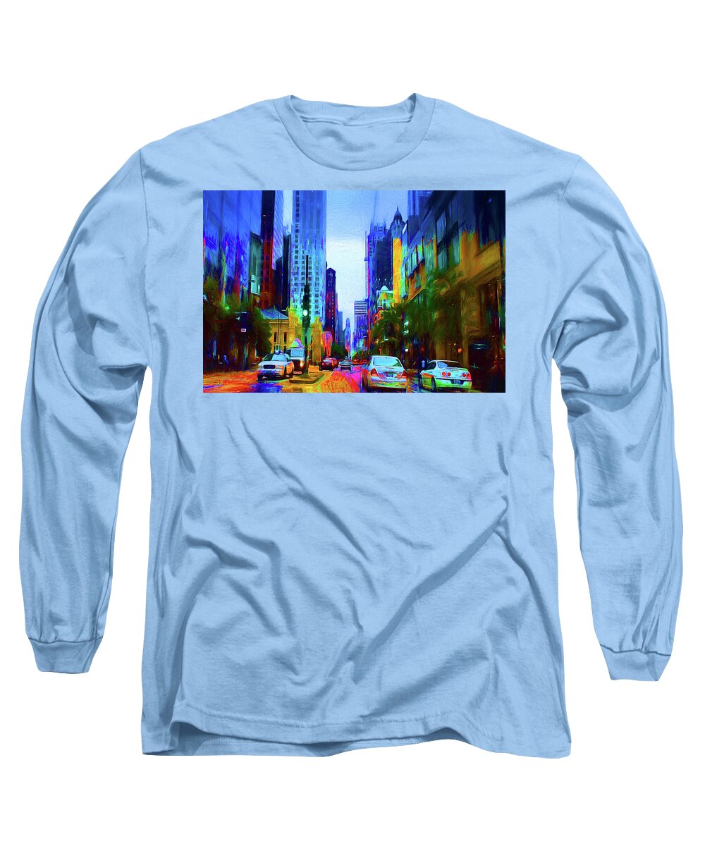 Michigan Ave - Long Sleeve T-Shirt