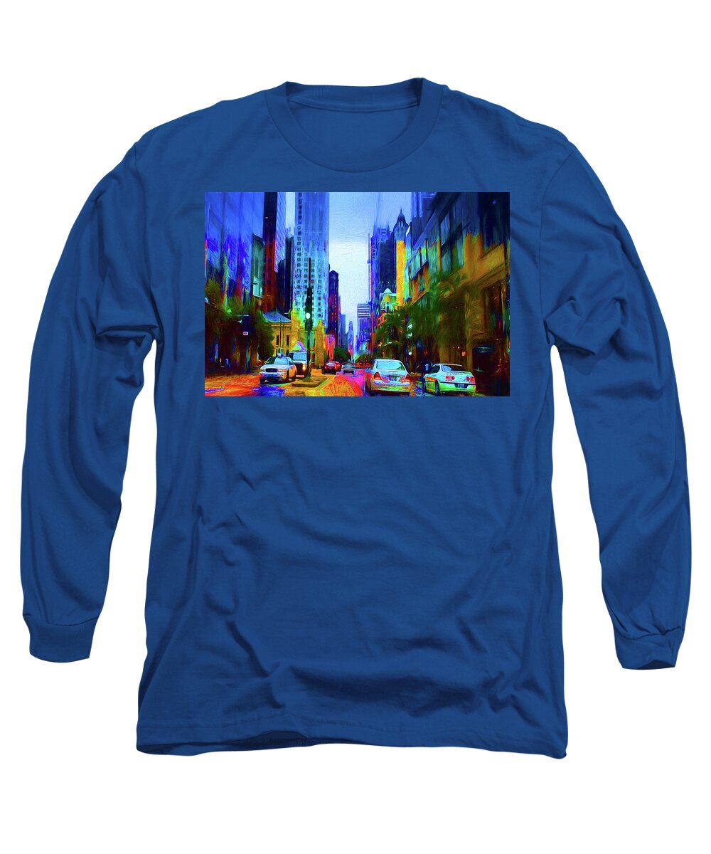 Michigan Ave - Long Sleeve T-Shirt