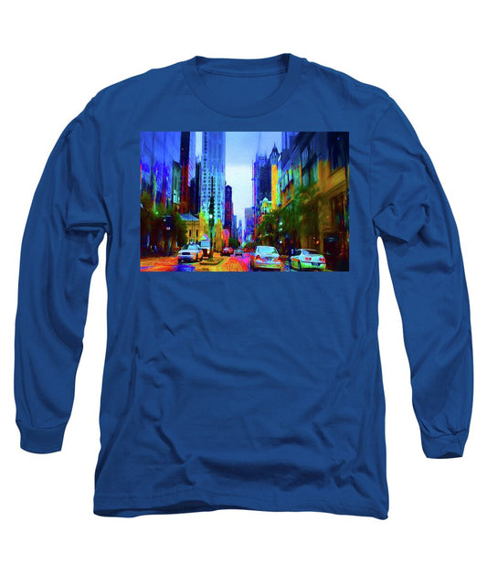 Michigan Ave - Long Sleeve T-Shirt