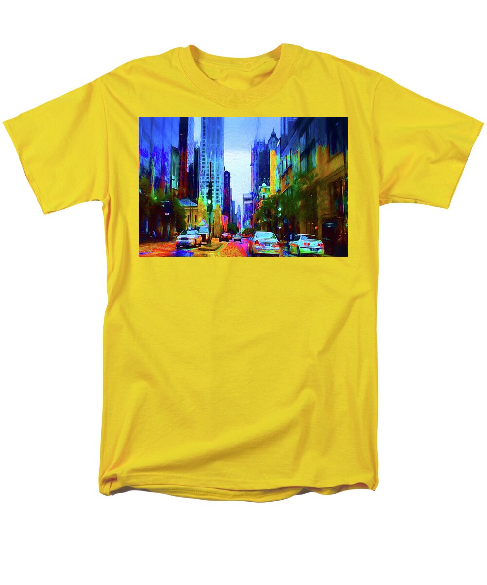 Michigan Ave - Men's T-Shirt  (Regular Fit)