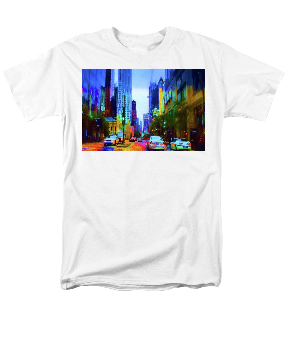 Michigan Ave - Men's T-Shirt  (Regular Fit)