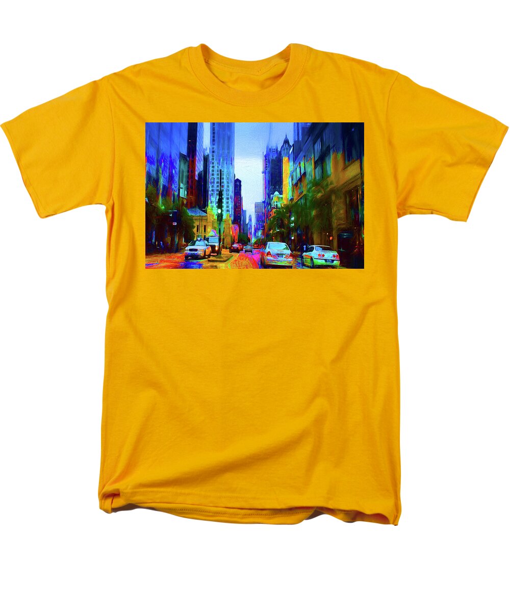 Michigan Ave - Men's T-Shirt  (Regular Fit)