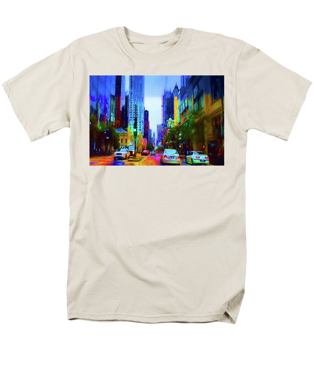 Michigan Ave - Men's T-Shirt  (Regular Fit)