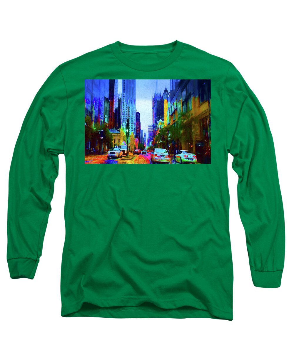 Michigan Ave - Long Sleeve T-Shirt