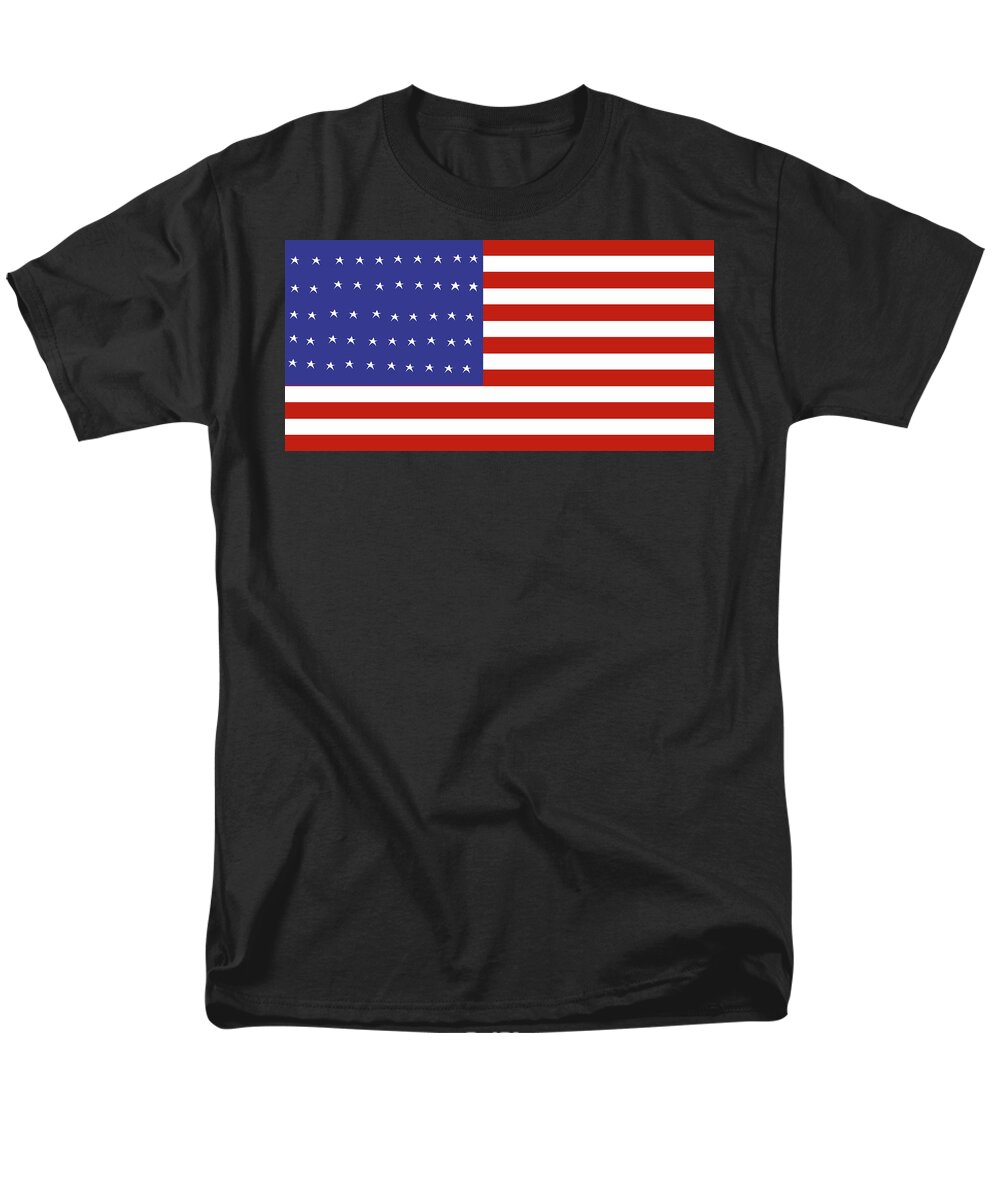 American Flag - Men's T-Shirt  (Regular Fit)