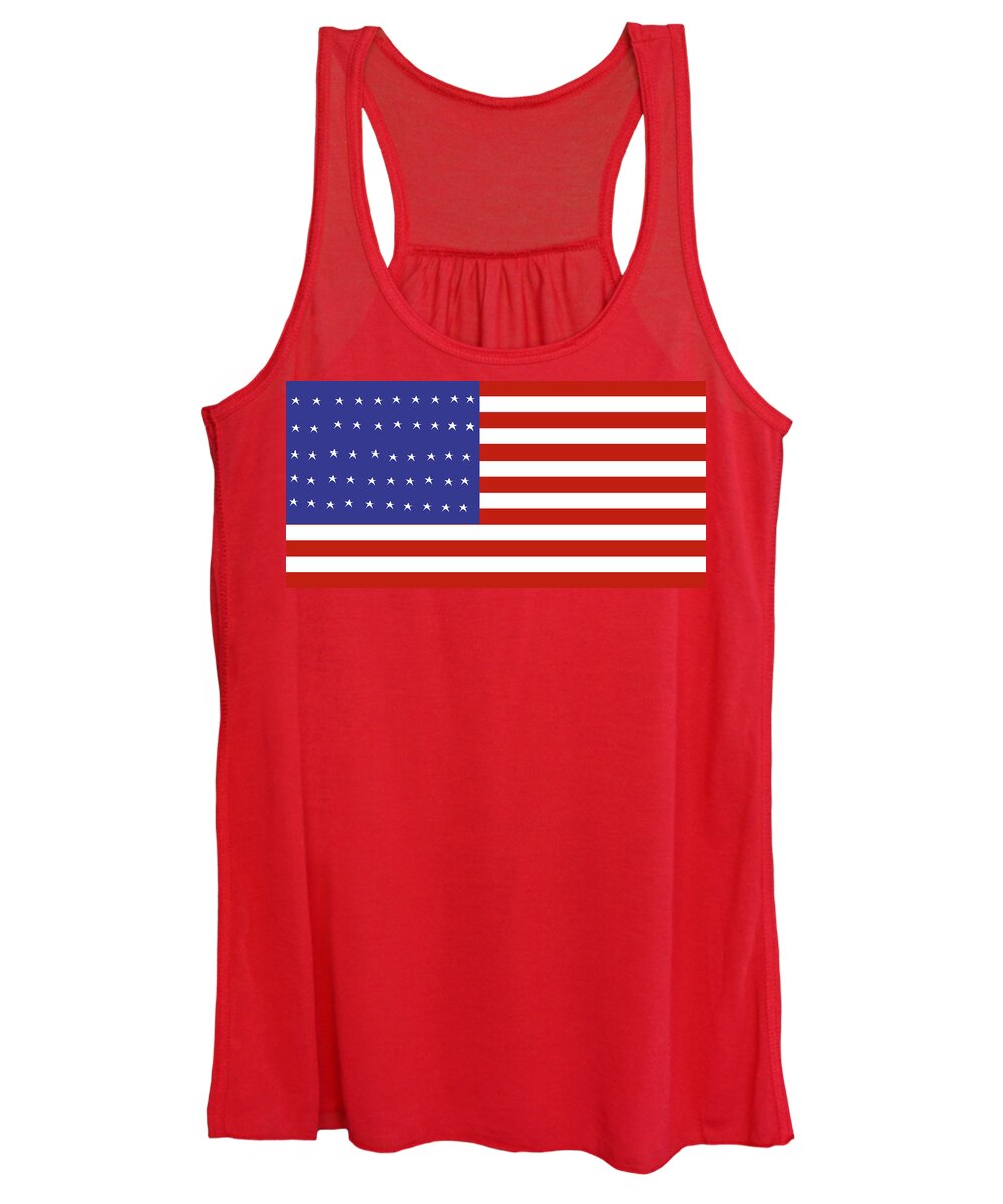 American Flag - Women's Tank Top