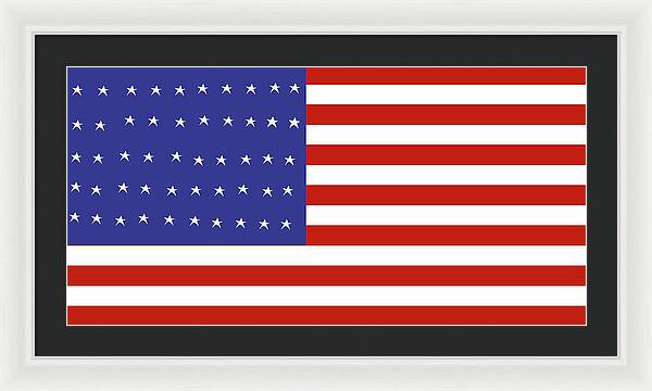 American Flag - Framed Print