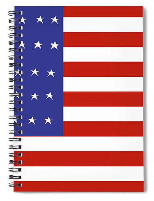 American Flag - Spiral Notebook