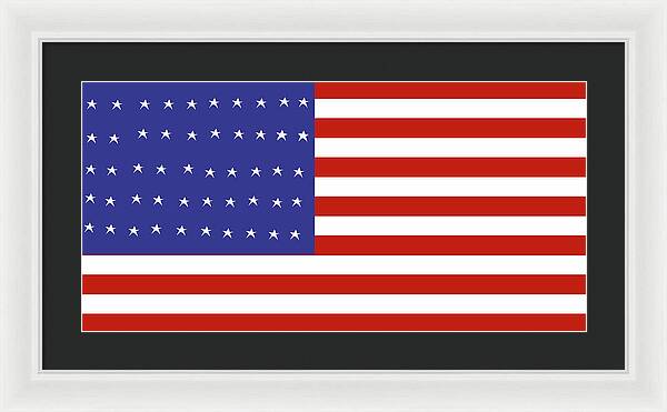 American Flag - Framed Print