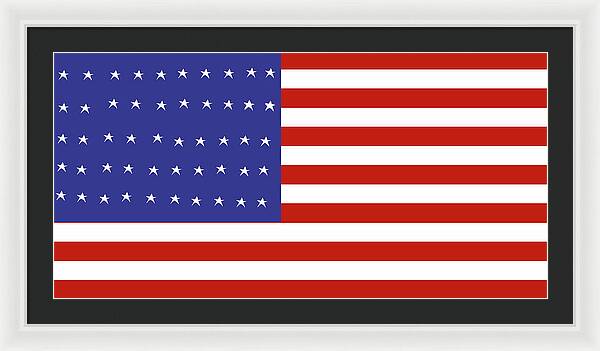 American Flag - Framed Print