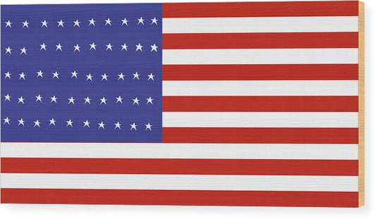 American Flag - Wood Print