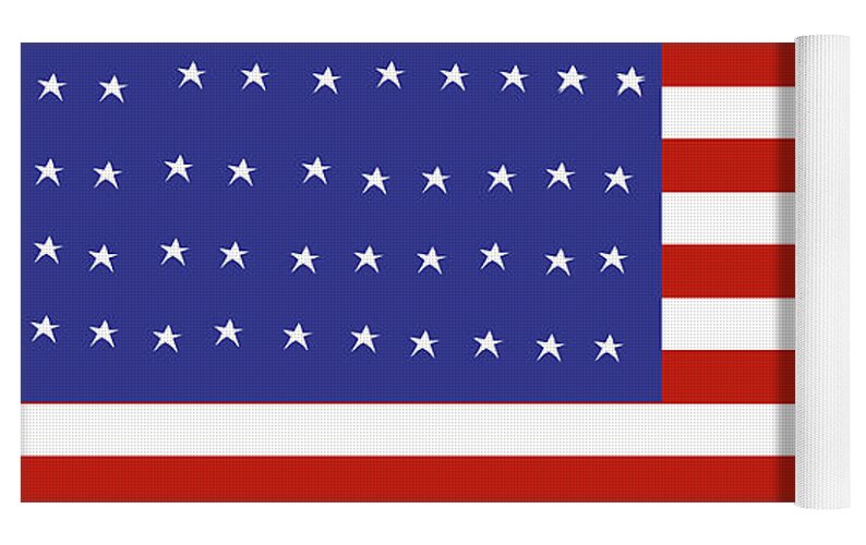 American Flag - Yoga Mat