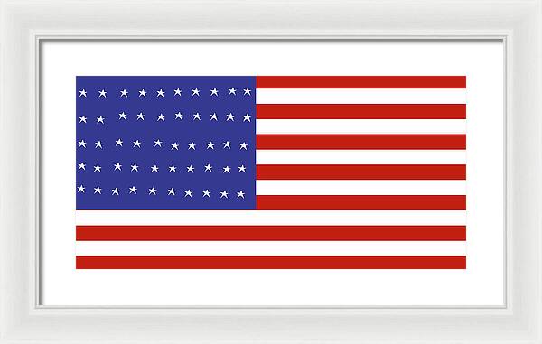 American Flag - Framed Print