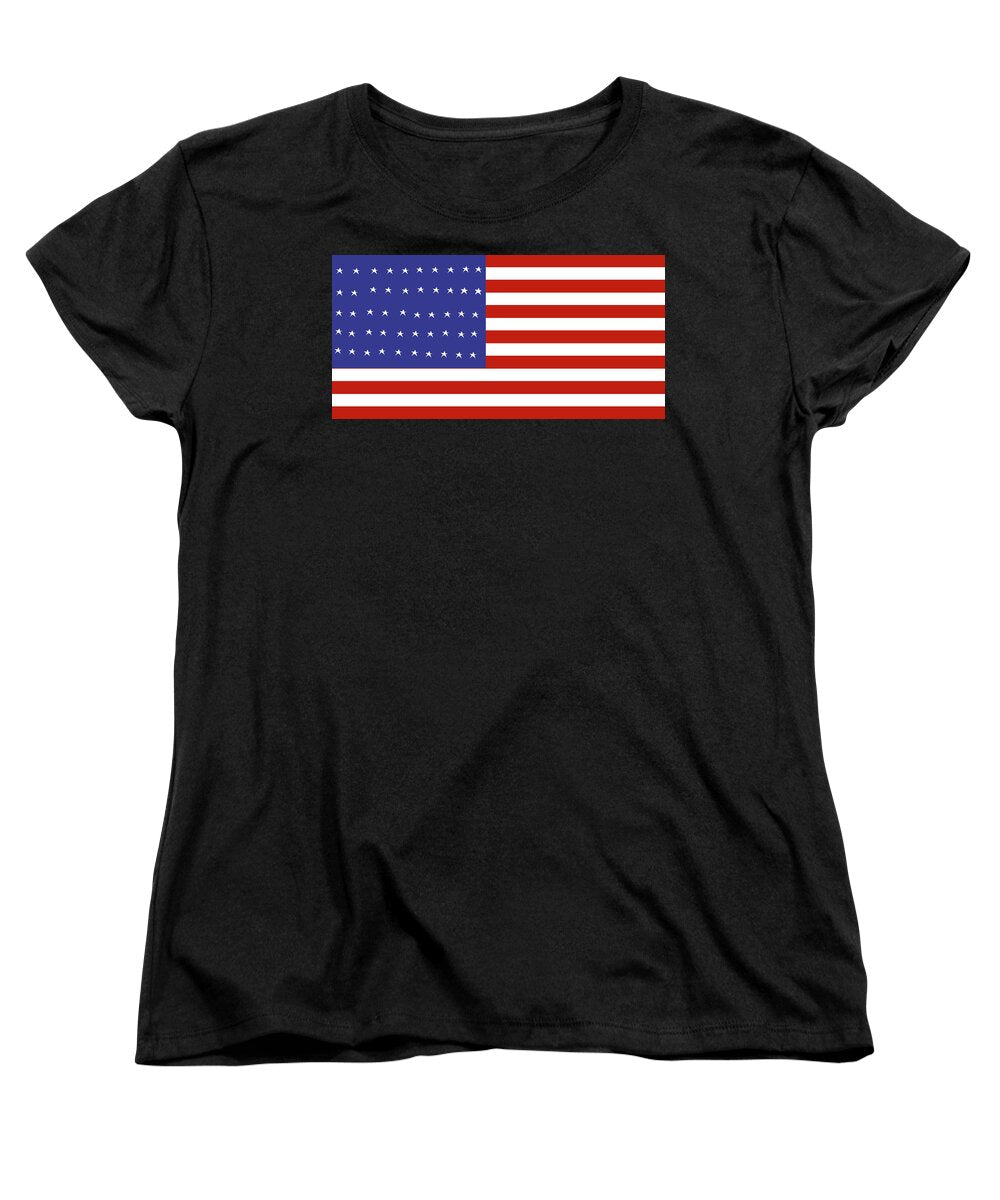 American Flag - Women's T-Shirt (Standard Fit)