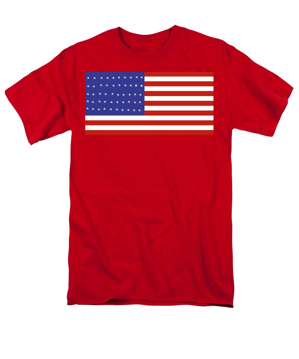 American Flag - Men's T-Shirt  (Regular Fit)