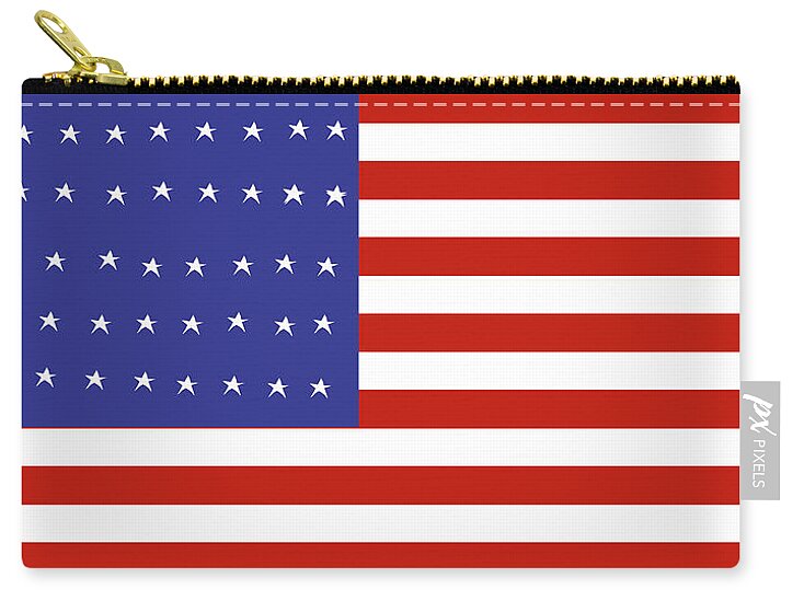 American Flag - Zip Pouch