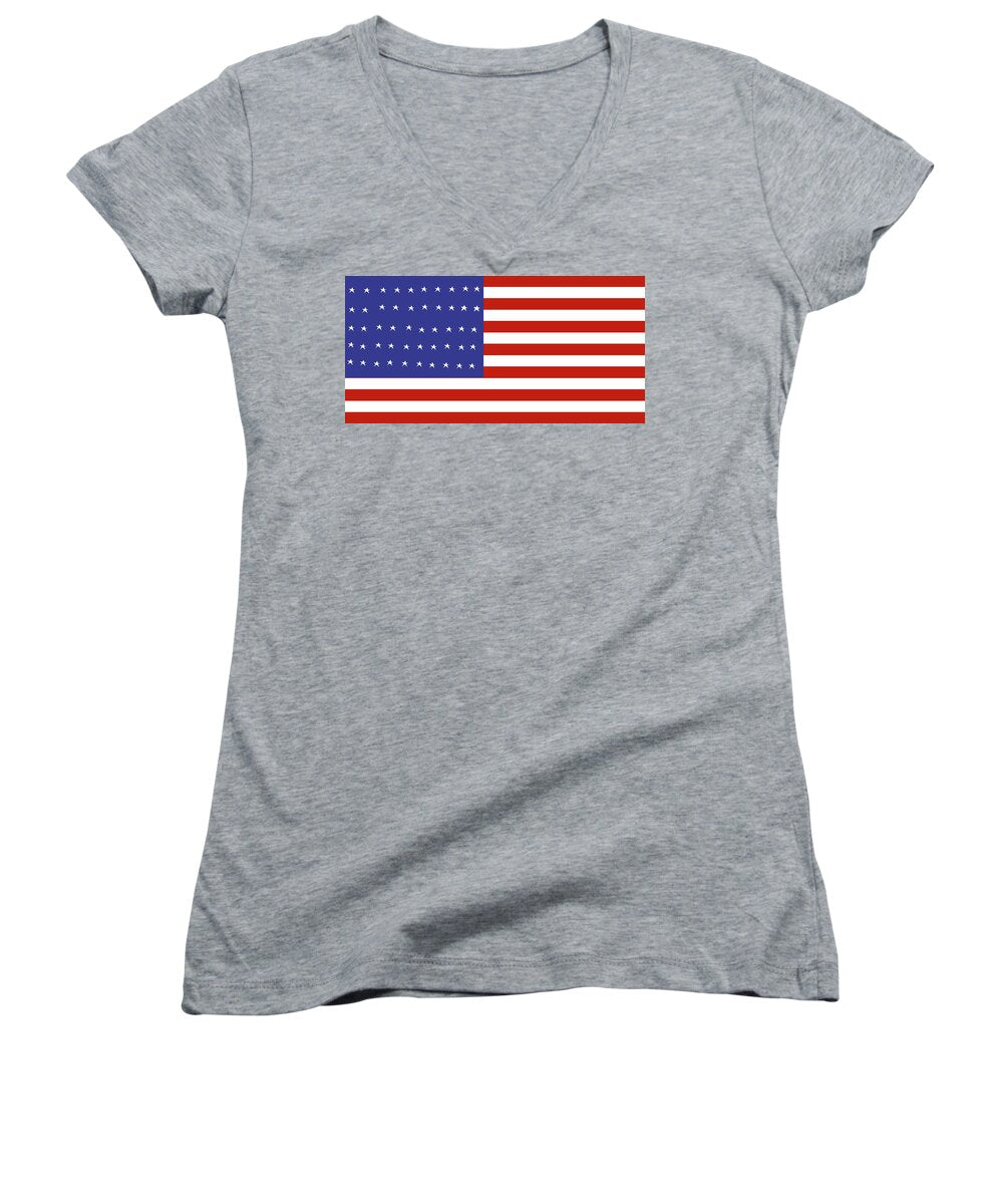 American Flag - Women's V-Neck