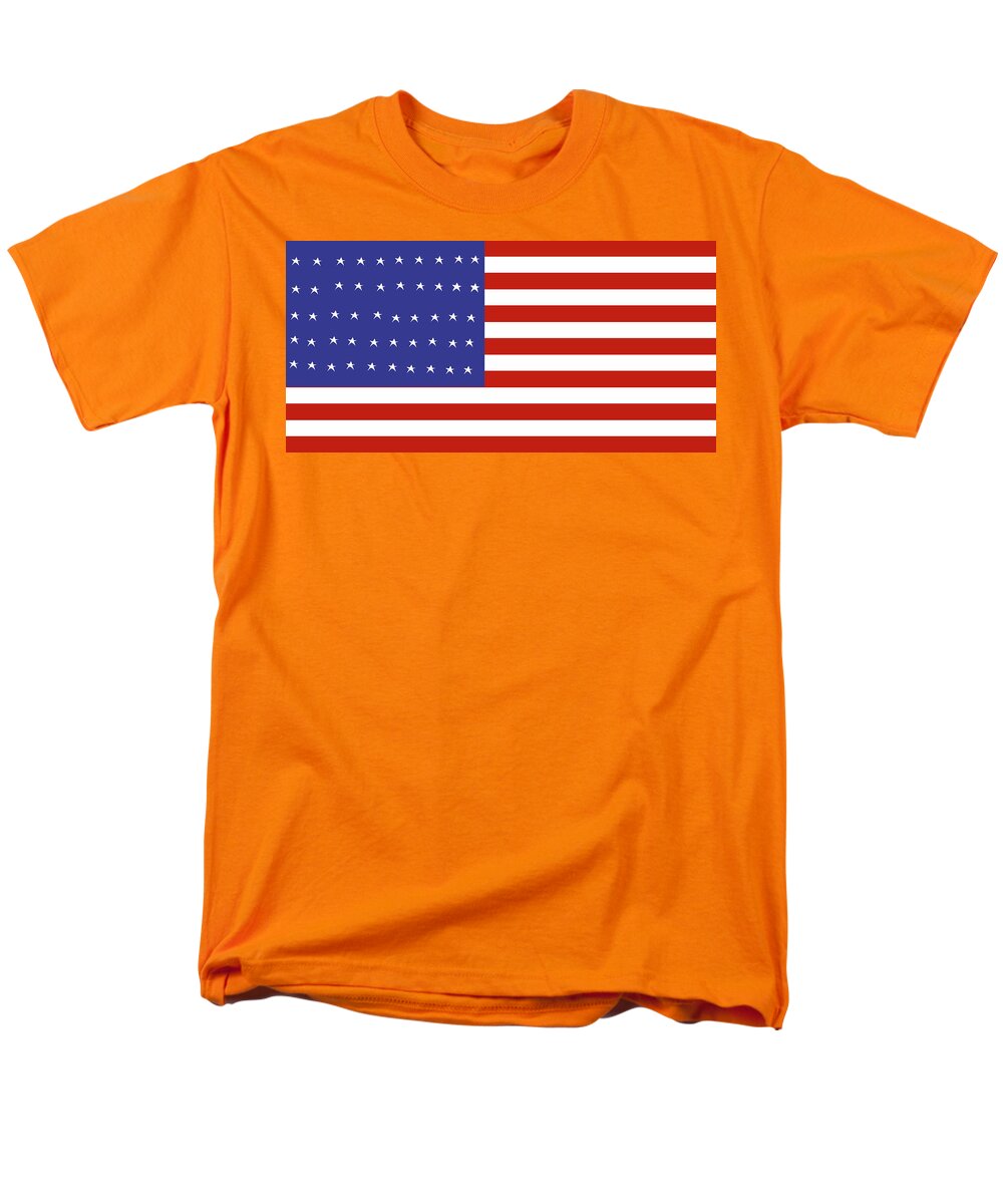 American Flag - Men's T-Shirt  (Regular Fit)