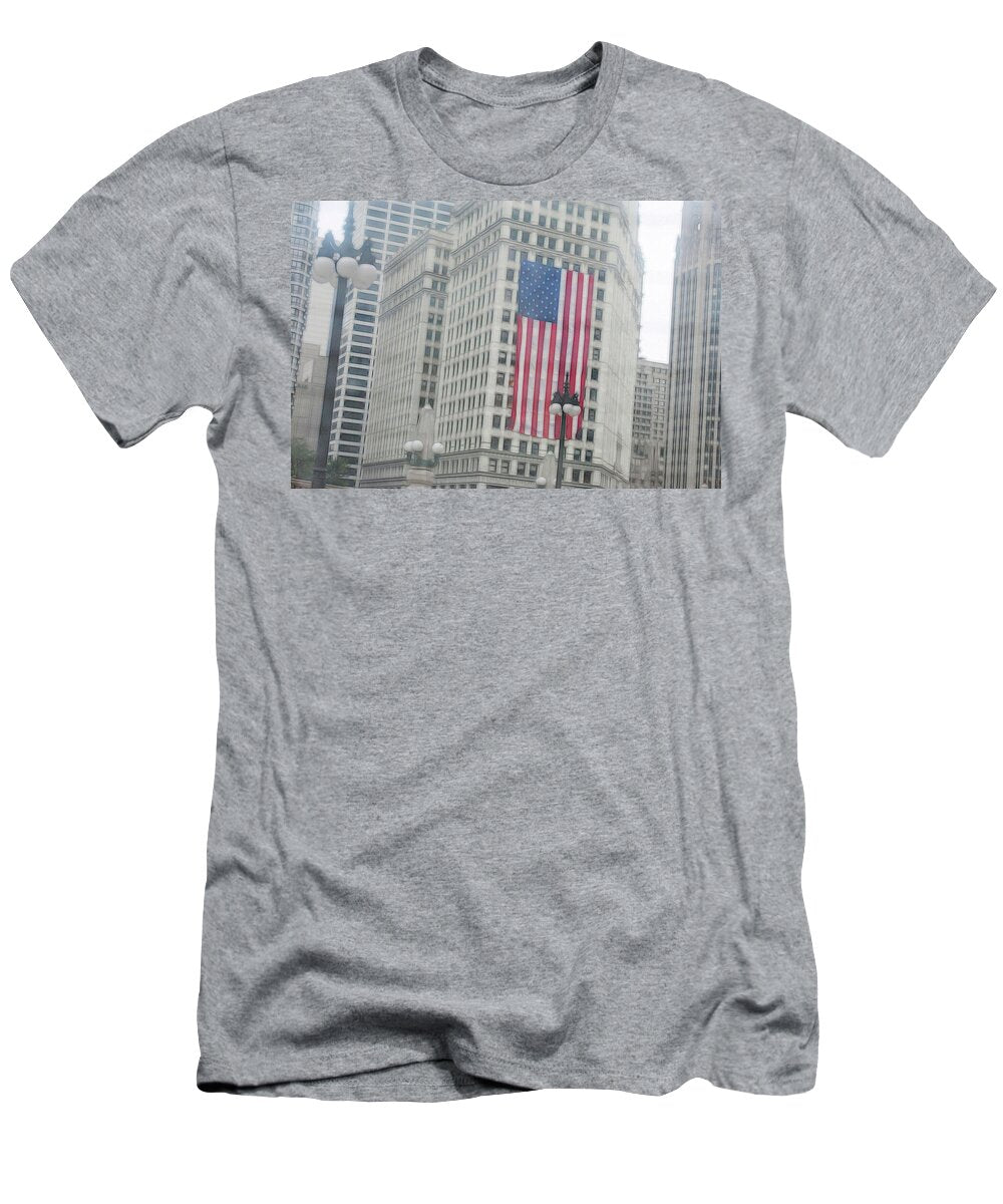 Patriotic Chicago - T-Shirt