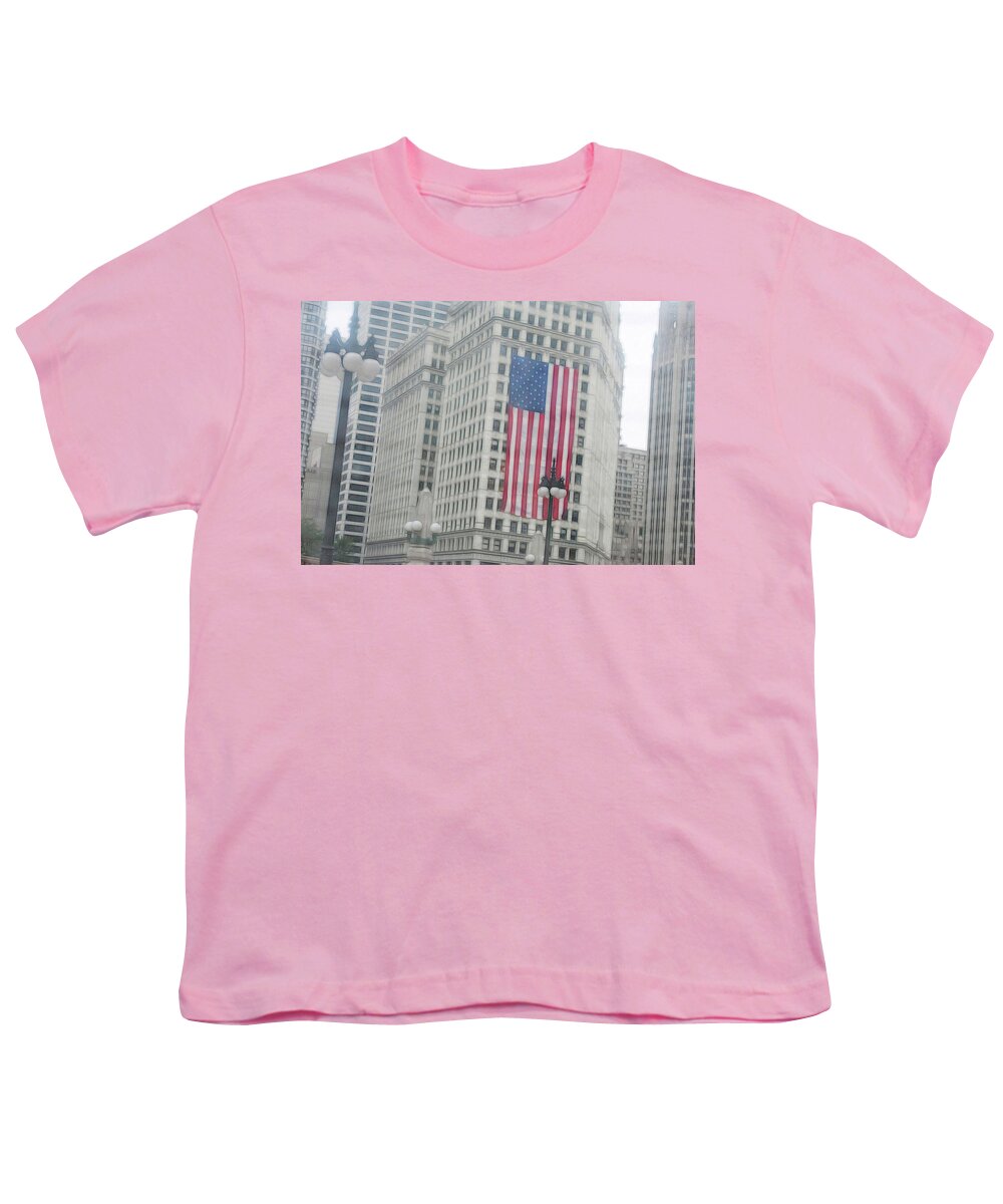 Patriotic Chicago - Youth T-Shirt