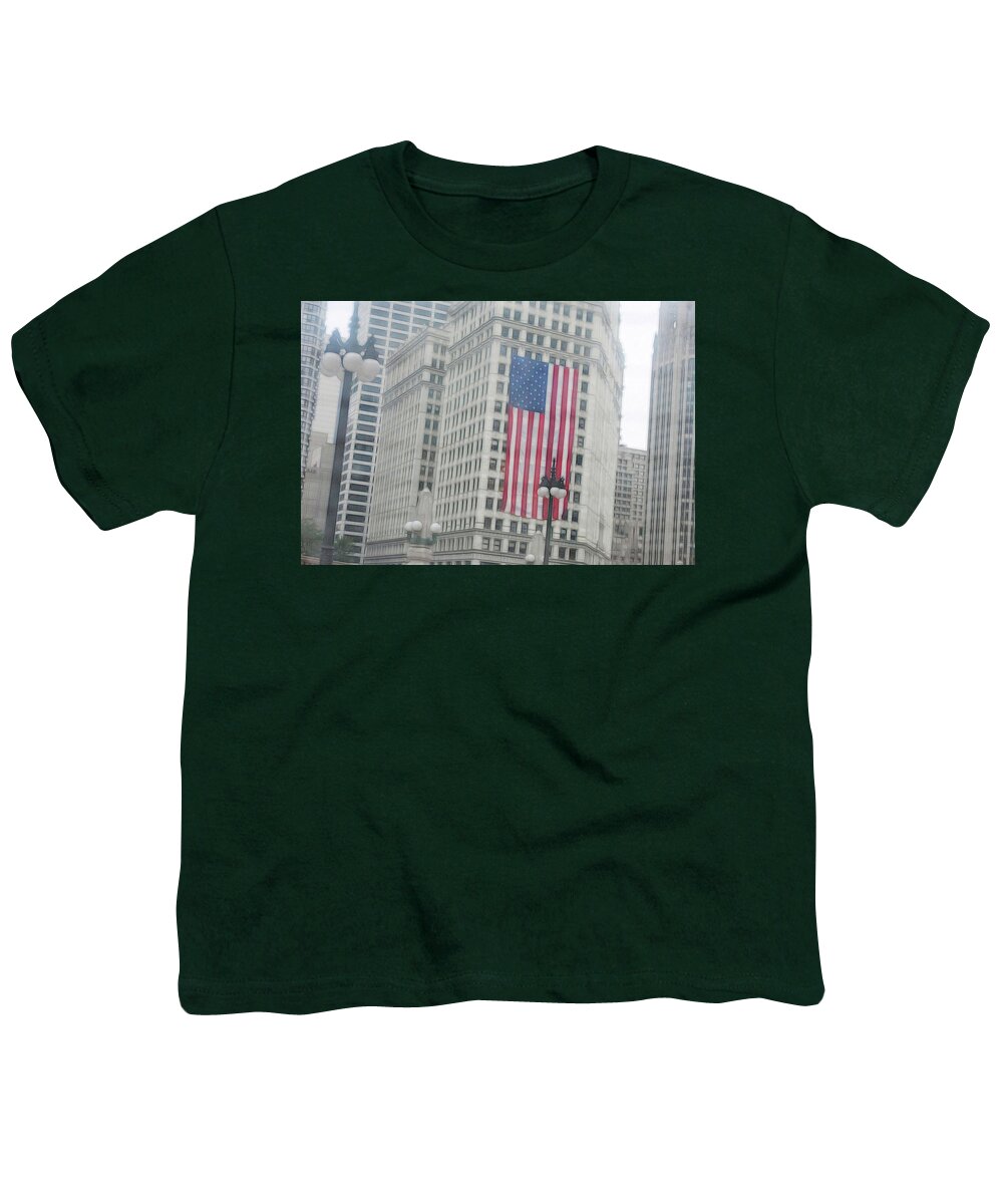 Patriotic Chicago - Youth T-Shirt