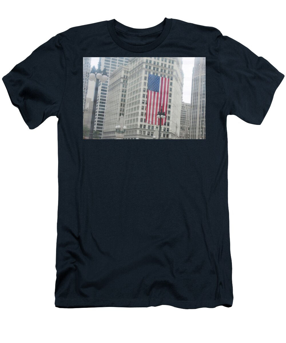 Patriotic Chicago - T-Shirt