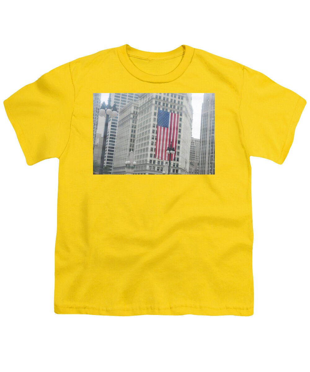 Patriotic Chicago - Youth T-Shirt