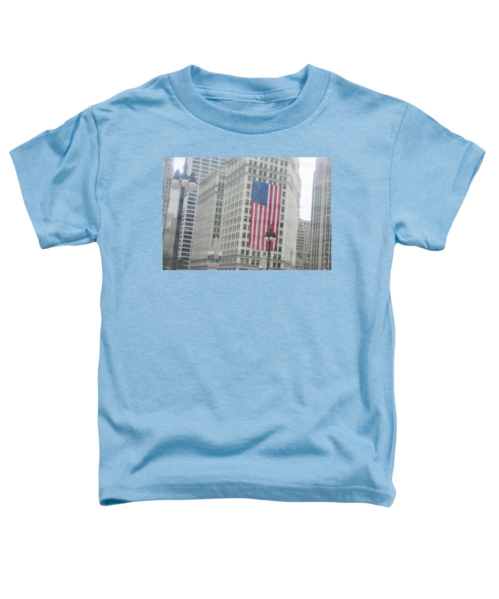 Patriotic Chicago - Toddler T-Shirt