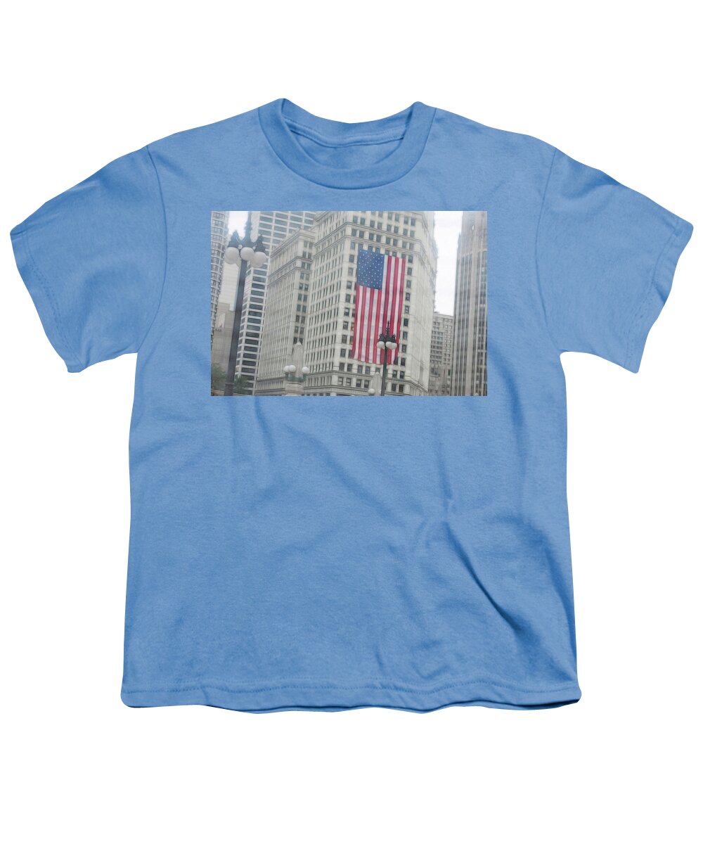 Patriotic Chicago - Youth T-Shirt