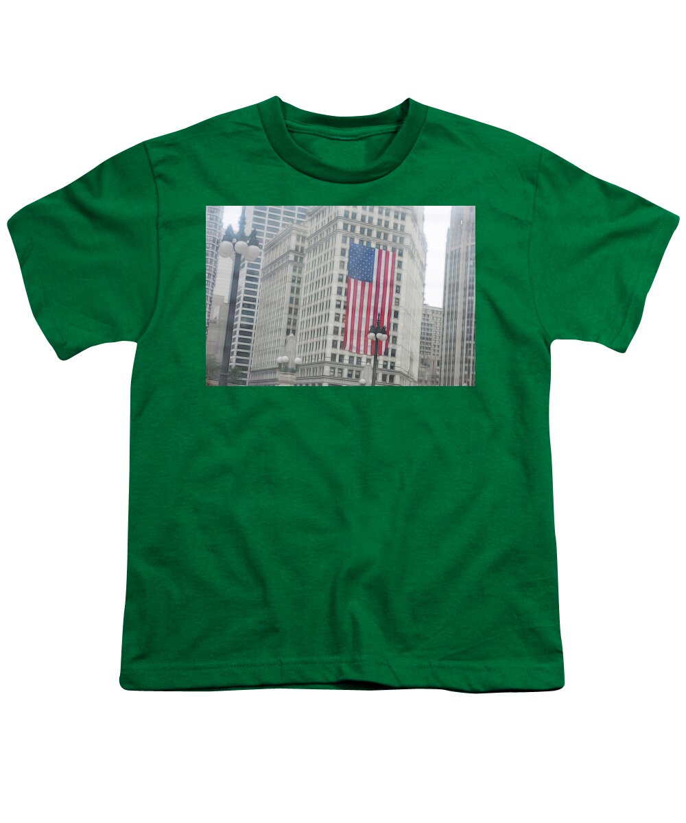 Patriotic Chicago - Youth T-Shirt