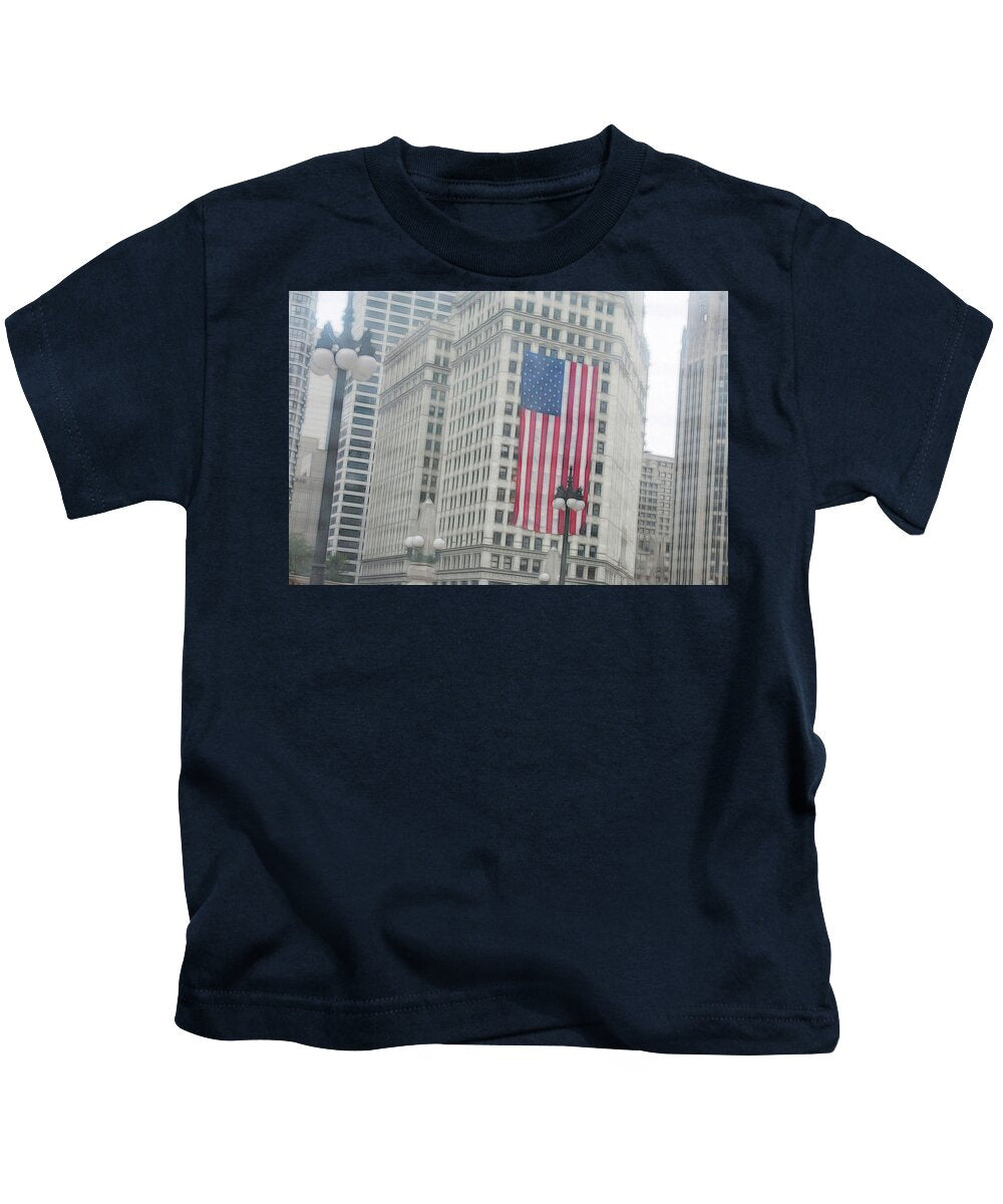 Patriotic Chicago - Kids T-Shirt