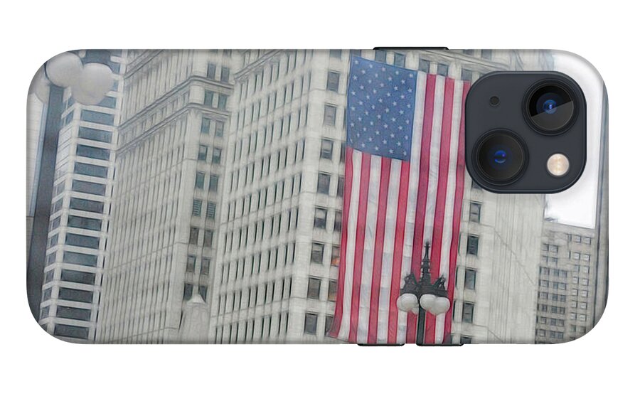 Patriotic Chicago - Phone Case