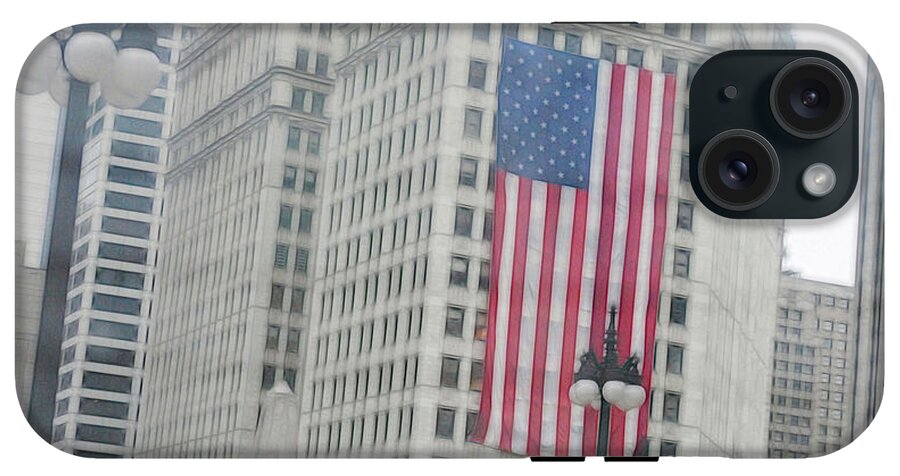 Patriotic Chicago - Phone Case