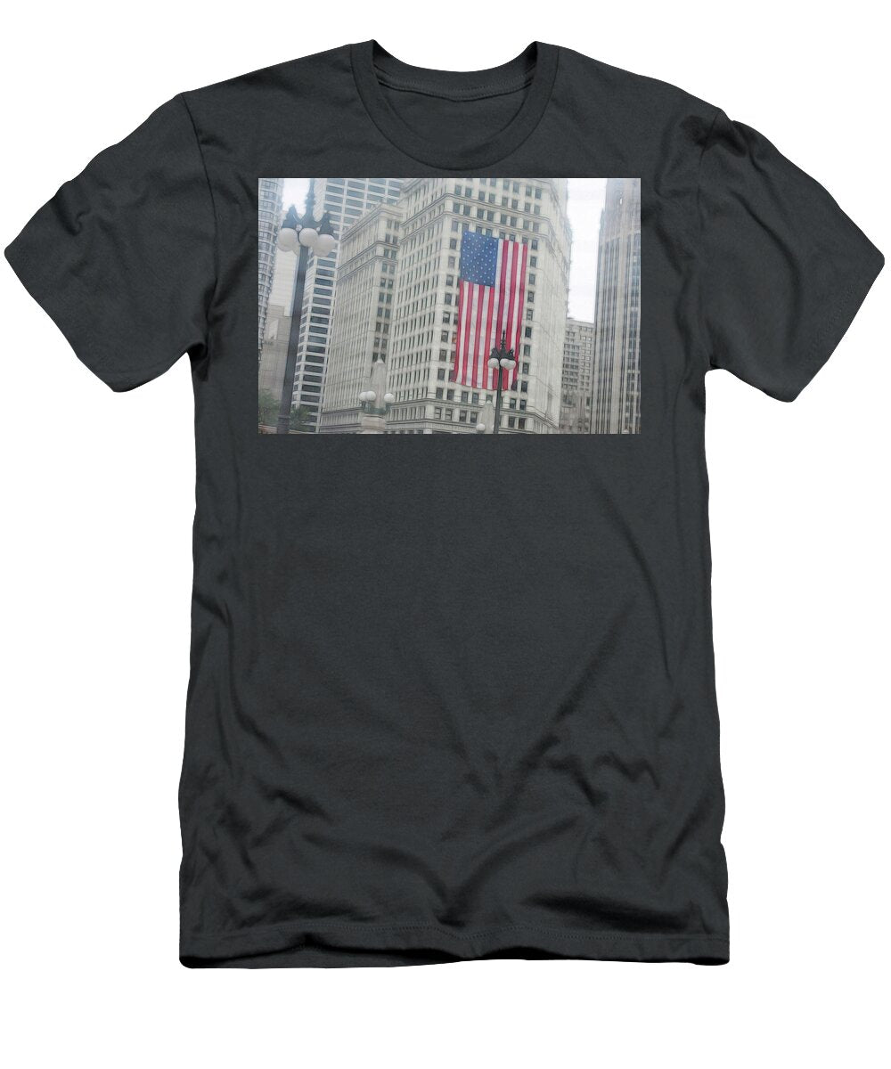 Patriotic Chicago - T-Shirt