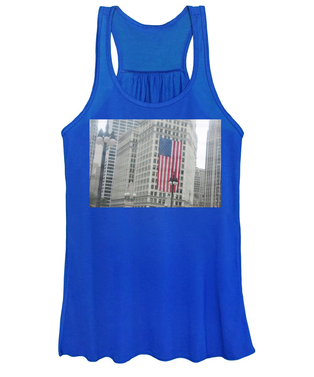 Patriotic Chicago - Women's Tank Top