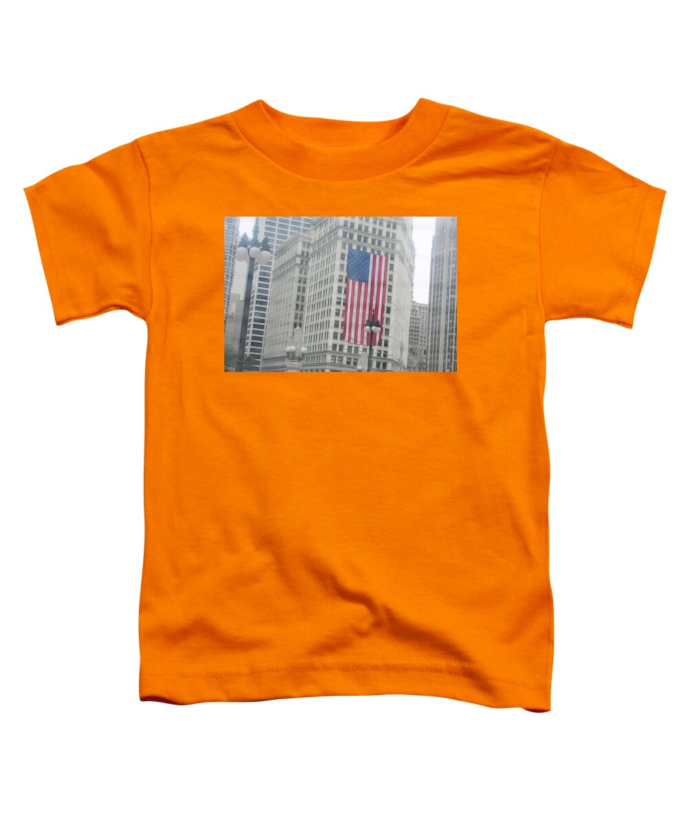 Patriotic Chicago - Toddler T-Shirt