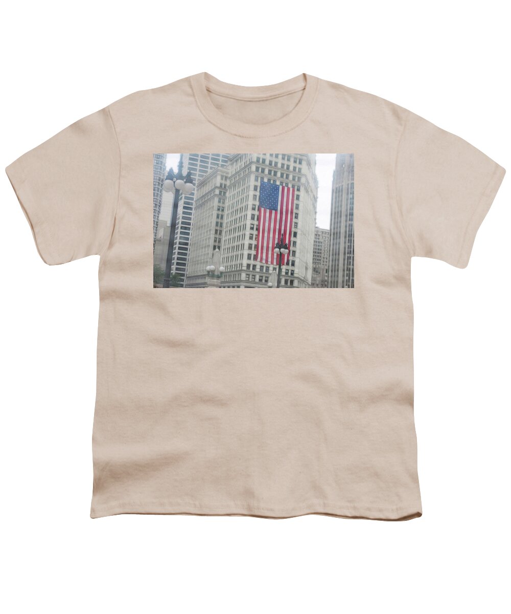 Patriotic Chicago - Youth T-Shirt