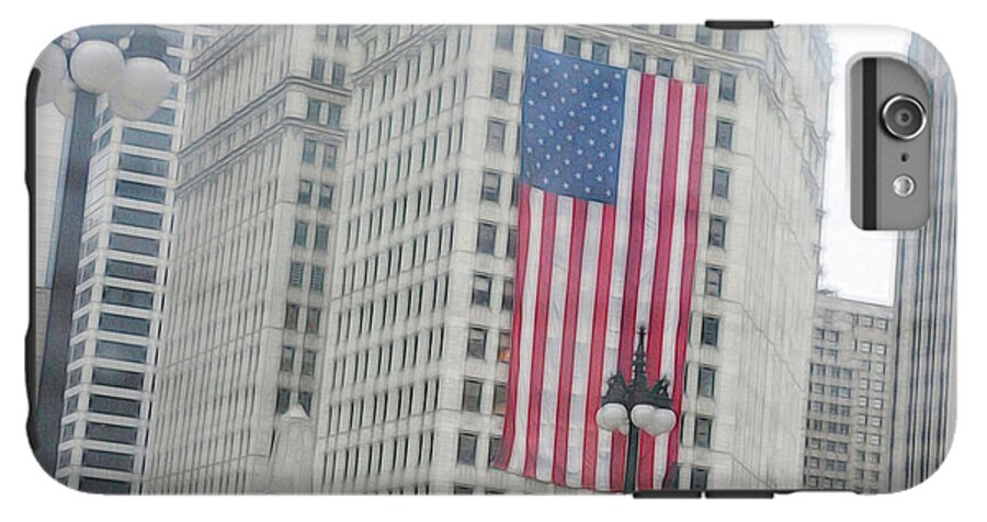 Patriotic Chicago - Phone Case