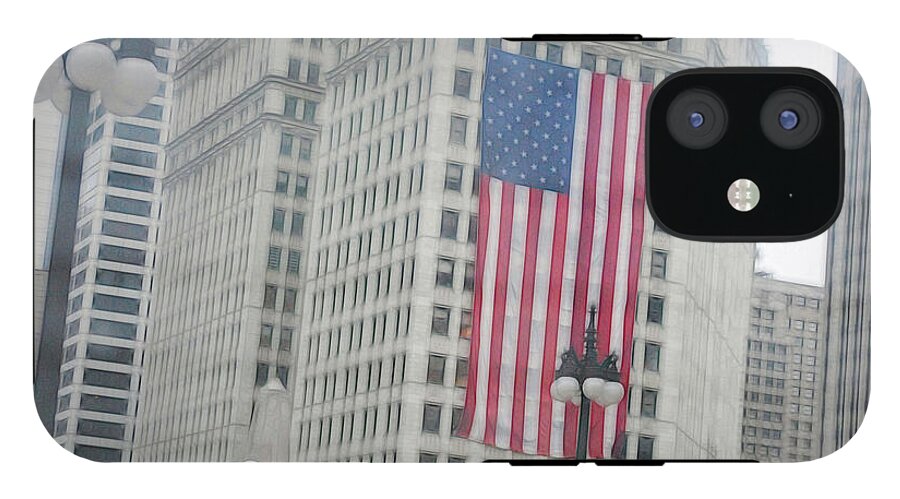 Patriotic Chicago - Phone Case