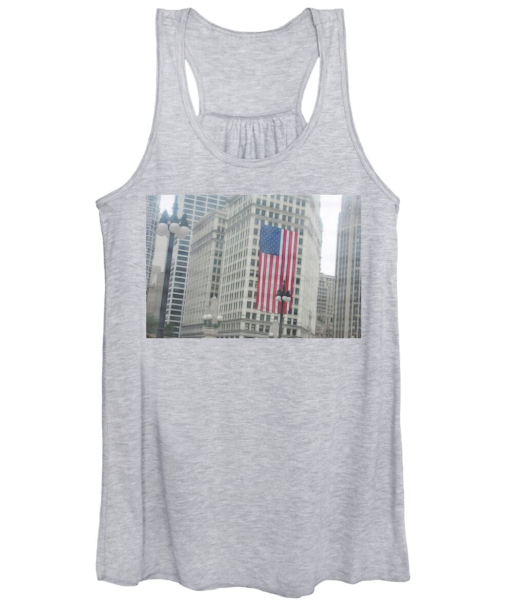 Patriotic Chicago - Women's Tank Top